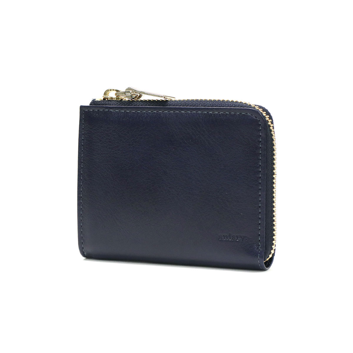 正規取扱店 アニアリ 財布 aniary Antique Leather L Zip Bill Holder