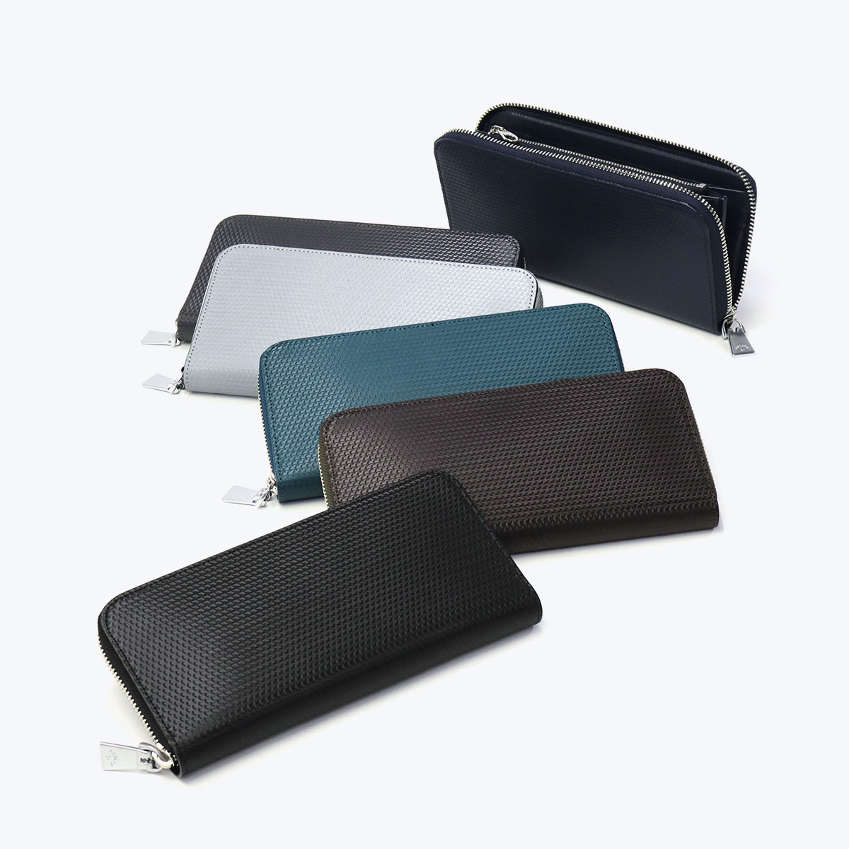 美品　aniary 本革　長財布 aniary 最大42%☆7/15限定 正規取扱店 アニアリ 長財布 メンズ