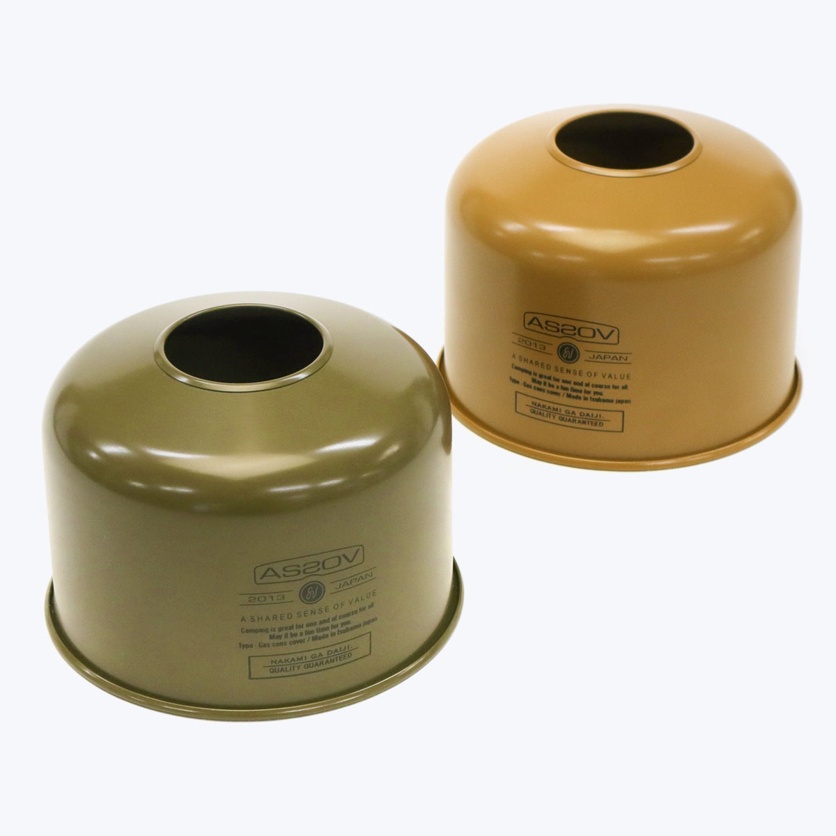 アッソブ ガス缶カバー AS2OV GAS CAN COVER for 250g PRINT OD缶カバー 250用 アウトドア キャンプ 302101