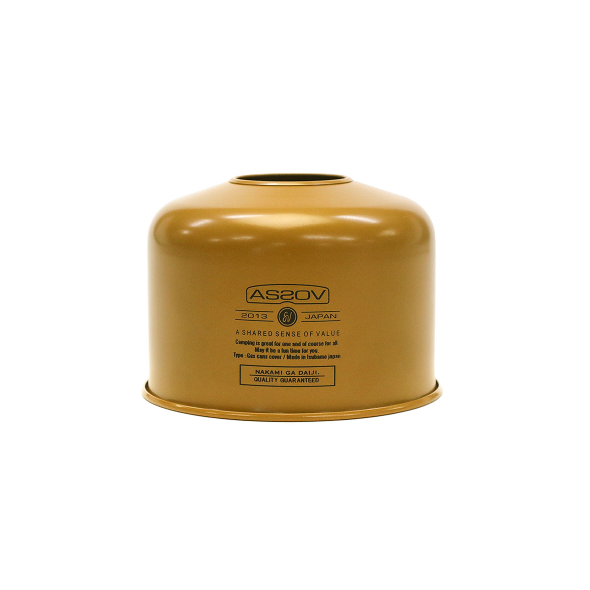 アッソブ ガス缶カバー AS2OV GAS CAN COVER for 250g PRINT OD缶カバー 250用 アウトドア キャンプ 302101