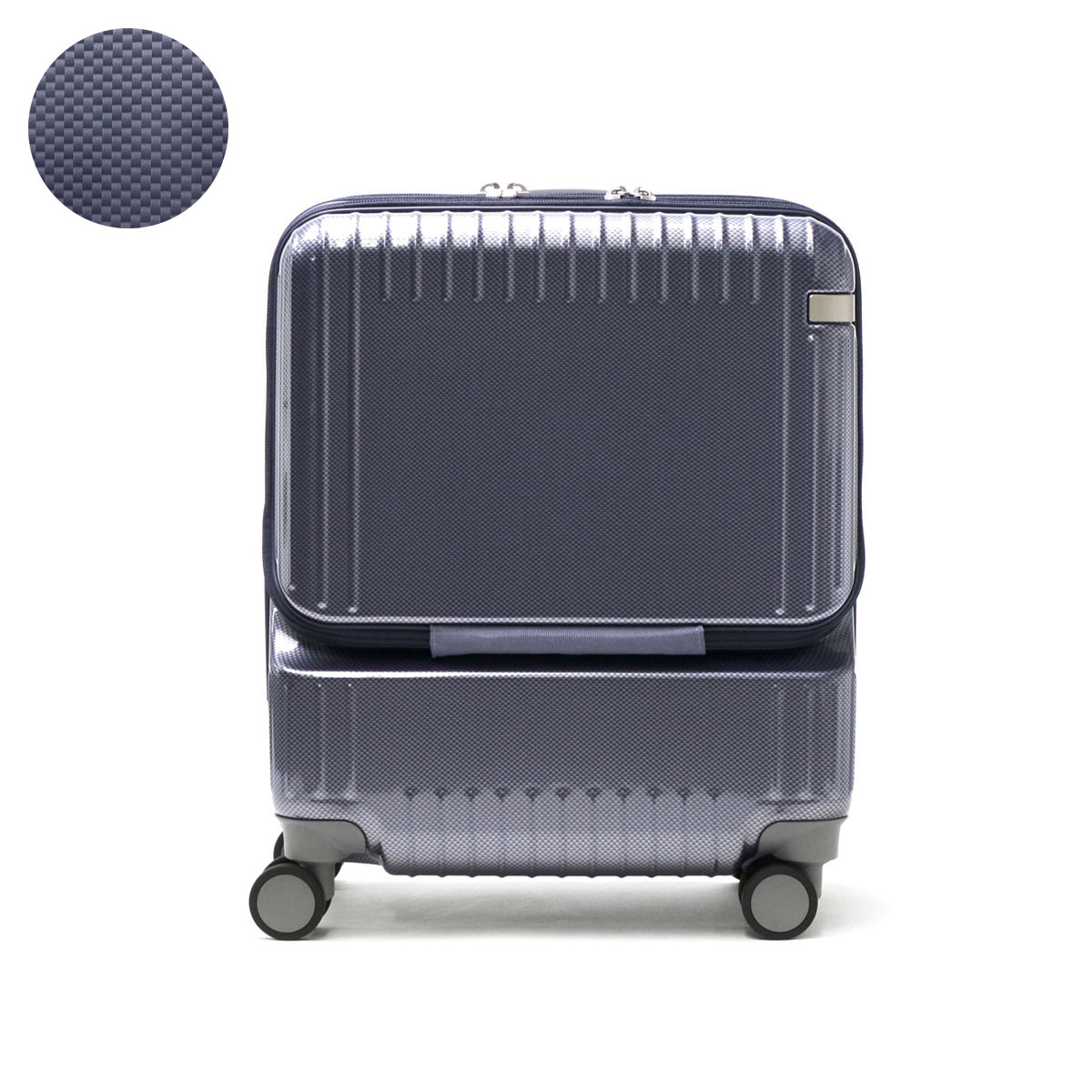 10年保証 エーストーキョー スーツケース 機内持ち込み フロントオープン Sサイズ ace.TOKYO キャリーケース 抗菌 パリセイド3-Z 06912｜galleria-onlineshop｜04