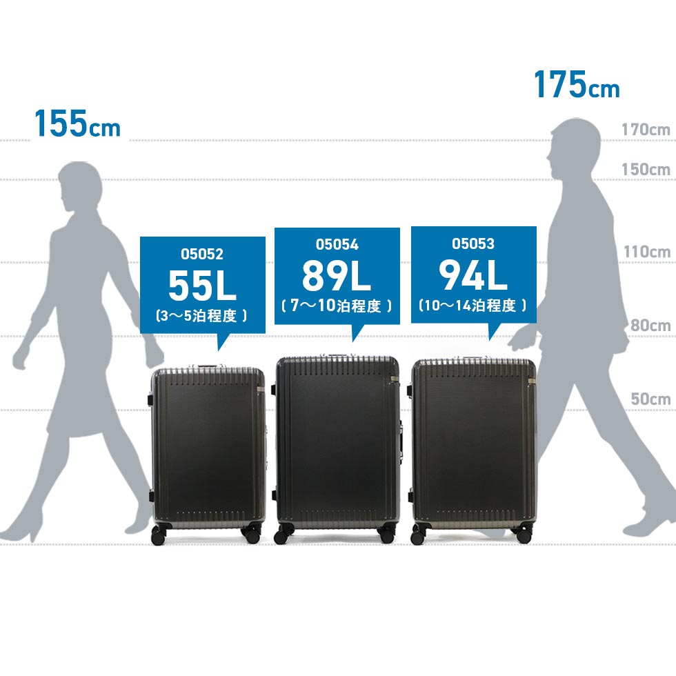 5年保証 エーストーキョー キャリーケース ace.TOKYO Palisades3-F