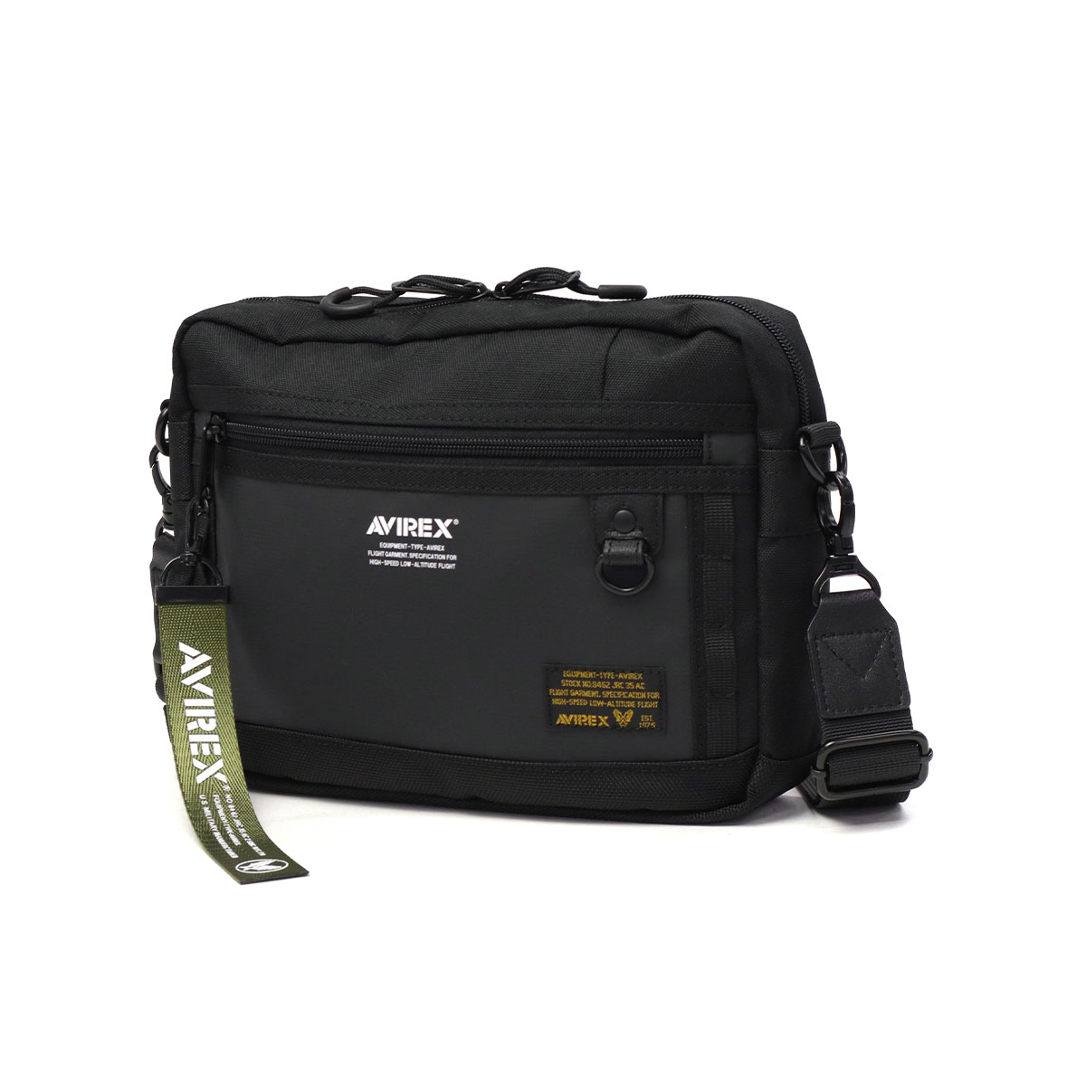 [超美品]AVIREXアビレックスショルダーバッグ サコッシュ AVIREX アヴィレックス DANTE ダンテ サコッシュ ミニショルダー