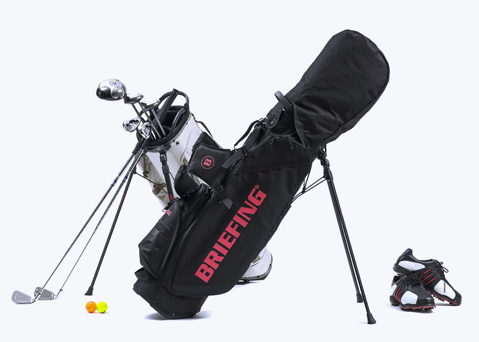 最大36%★5/7限定 日本正規品 ブリーフィング ゴルフ キャディバッグ BRIEFING GOLF CR-7 8.5型 46インチ スタンド  BRG203D25