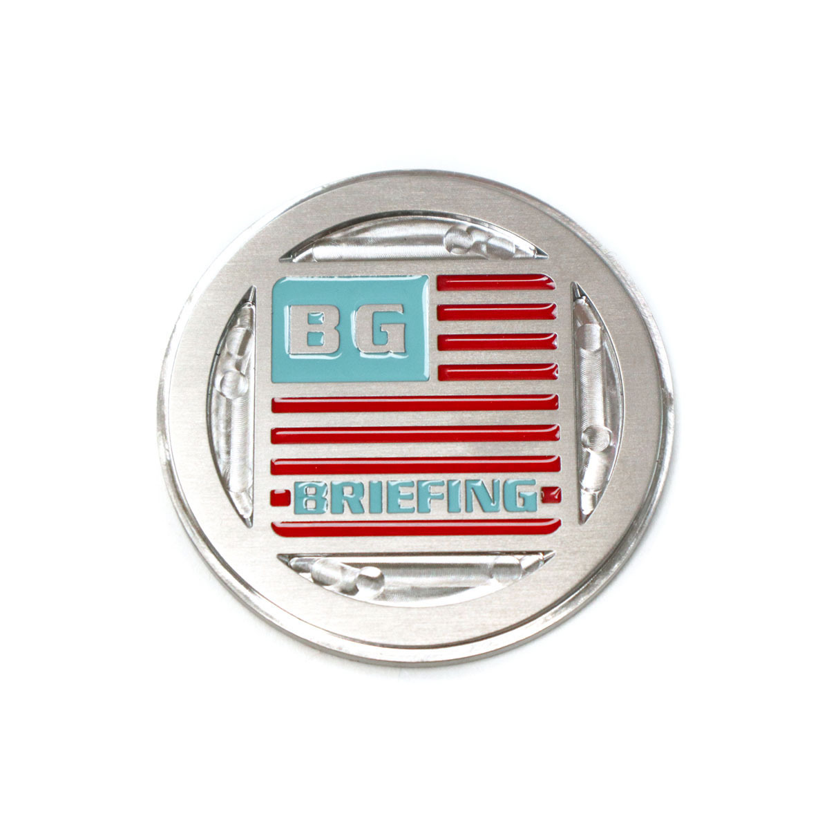 日本正規品 ブリーフィング ゴルフ ゴルフマーカー BRIEFING GOLF SSS BG FLAG CIRCLE MARKER ゴルフ用品 メンズ  レディース BRG211G18