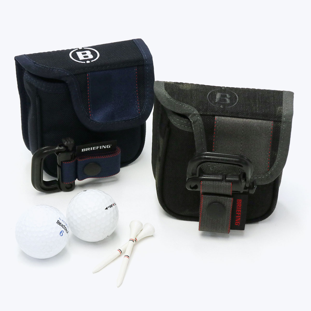 最大40%★4/7限定 日本正規品 ブリーフィング ゴルフ ヘッドカバー BRIEFING GOLF STANDARD SERIES MALLET  PUTTER COVER 1000D パターカバー BRG231G26