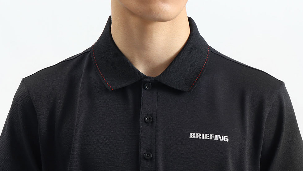 セール20%OFF 日本正規品 ブリーフィング ゴルフ ウェア BRIEFING GOLF MENS BASIC POLO ポロシャツ ゴルフウェア  半袖 ゴルフウェア メンズ BBG221M01