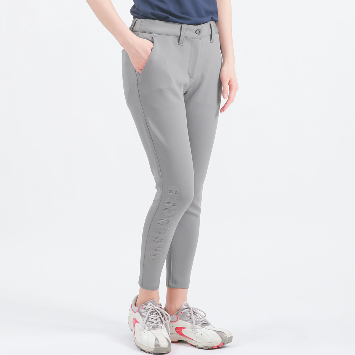 人気No.1/本体人気No.1/本体セール20%OFF 日本正規品 ブリーフィング ゴルフ ウェア BRIEFING GOLF WOMENS 3D  LOGO SLIM PANTS レディース パンツ BBG221W15 レディースウエア