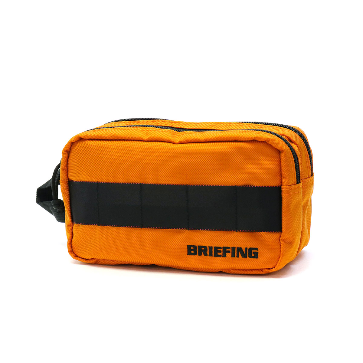 セール40%OFF 日本正規品 ブリーフィング ゴルフ ポーチ BRIEFING GOLF DOUBLE ZIP POUCH GOLF AIR CR  小物入れ 軽量 メンズ レディース BRG221G48