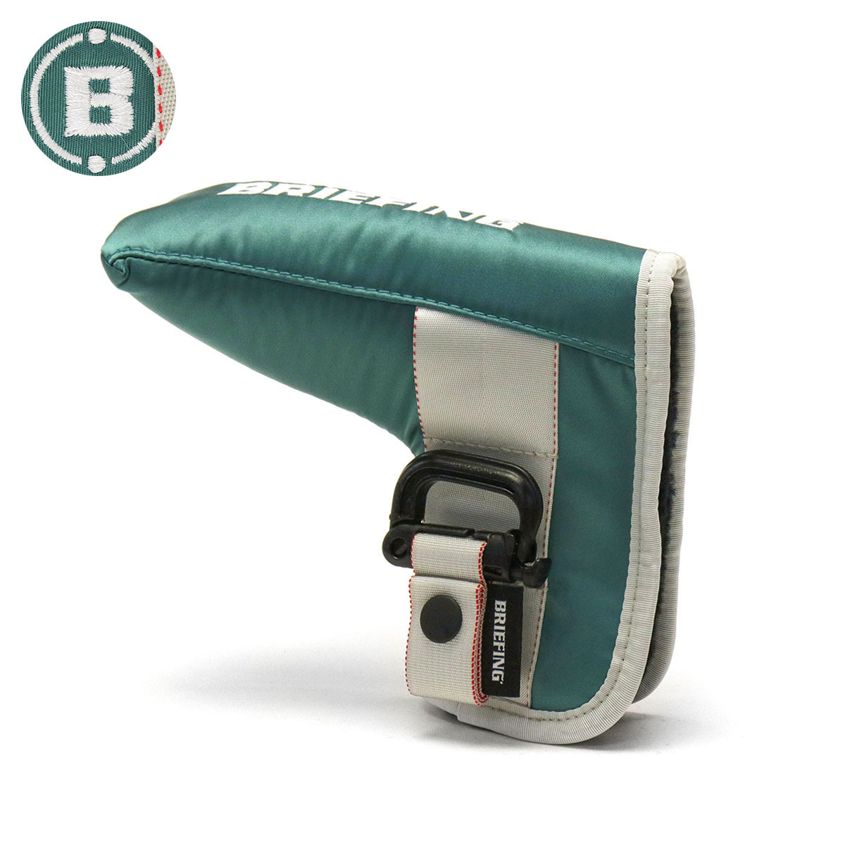 最大40%★11/5限定 日本正規品 ブリーフィング ゴルフ ヘッドカバー BRIEFING GOLF PUTTER COVER ECO TWILL  パターカバー ピンタイプ レディース BRG223G38