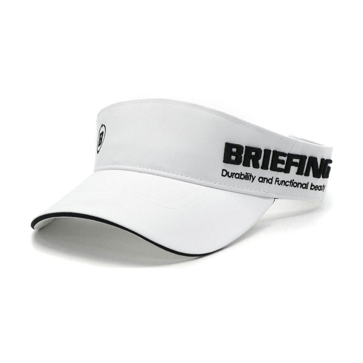 最大36%★4/9限定 日本正規品 ブリーフィング ゴルフ サンバイザー BRIEFING GOLF MENS ROUND LOGO VISOR  バイザー 帽子 ゴルフキャップ メンズ BRG223M79