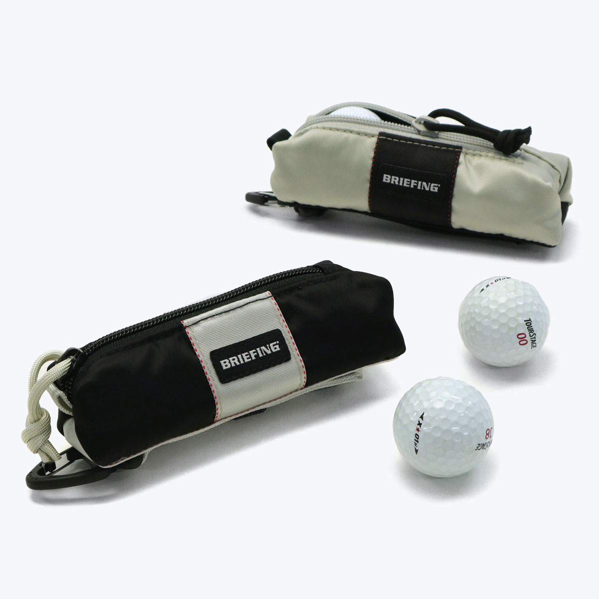 日本正規品 ブリーフィング ゴルフ ボールポーチ BRIEFING GOLF BALL POUCH HOLIDAY ポーチ ボールホルダー 撥水 抗菌  メンズ レディース BRG22