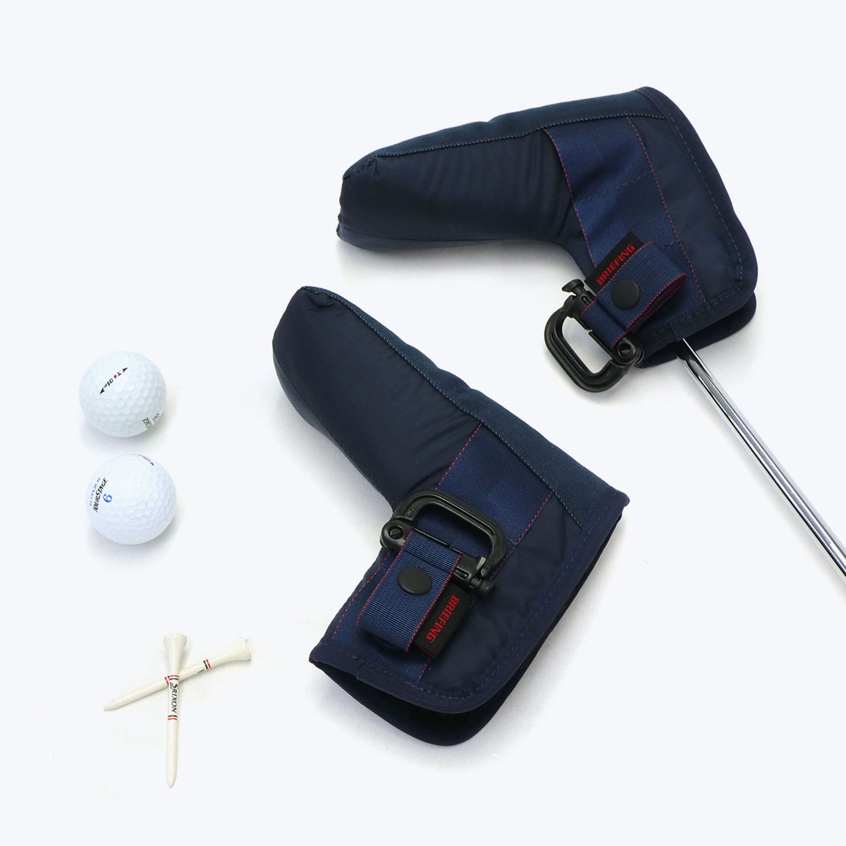 日本正規品 ブリーフィング ゴルフ ヘッドカバー BRIEFING GOLF PUTTER