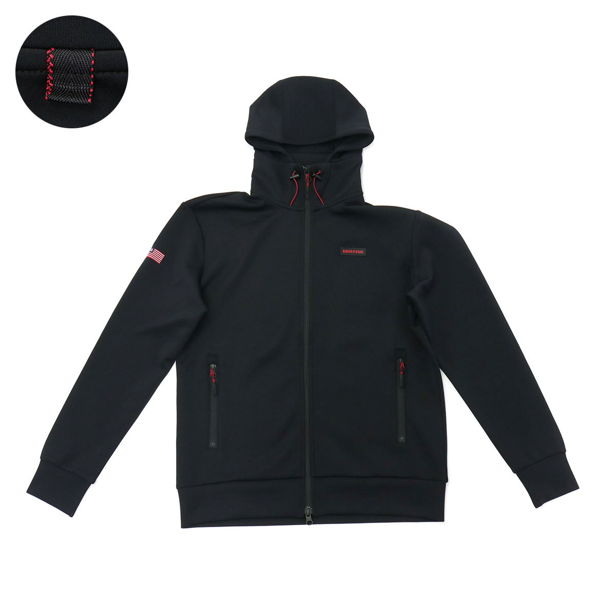 SALE豊富な BRIEFING - BRIEFING GOLF MS 3D LOGO PARKA 紺 Lの通販 by