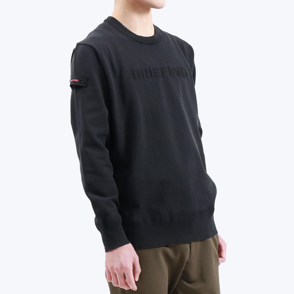 セール30%OFF 日本正規品1年保証 ブリーフィング ゴルフ ウェア BRIEFING GOLF URBAN COLLECTION MENS WR  CREW NECK KNIT クルーネックニット BRG231M29