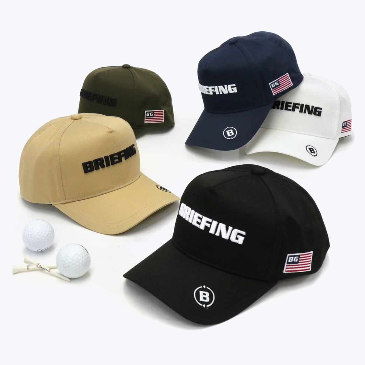 ブリーフィング BRIEFING CUP 2023 キャップ 2色セット 非売品