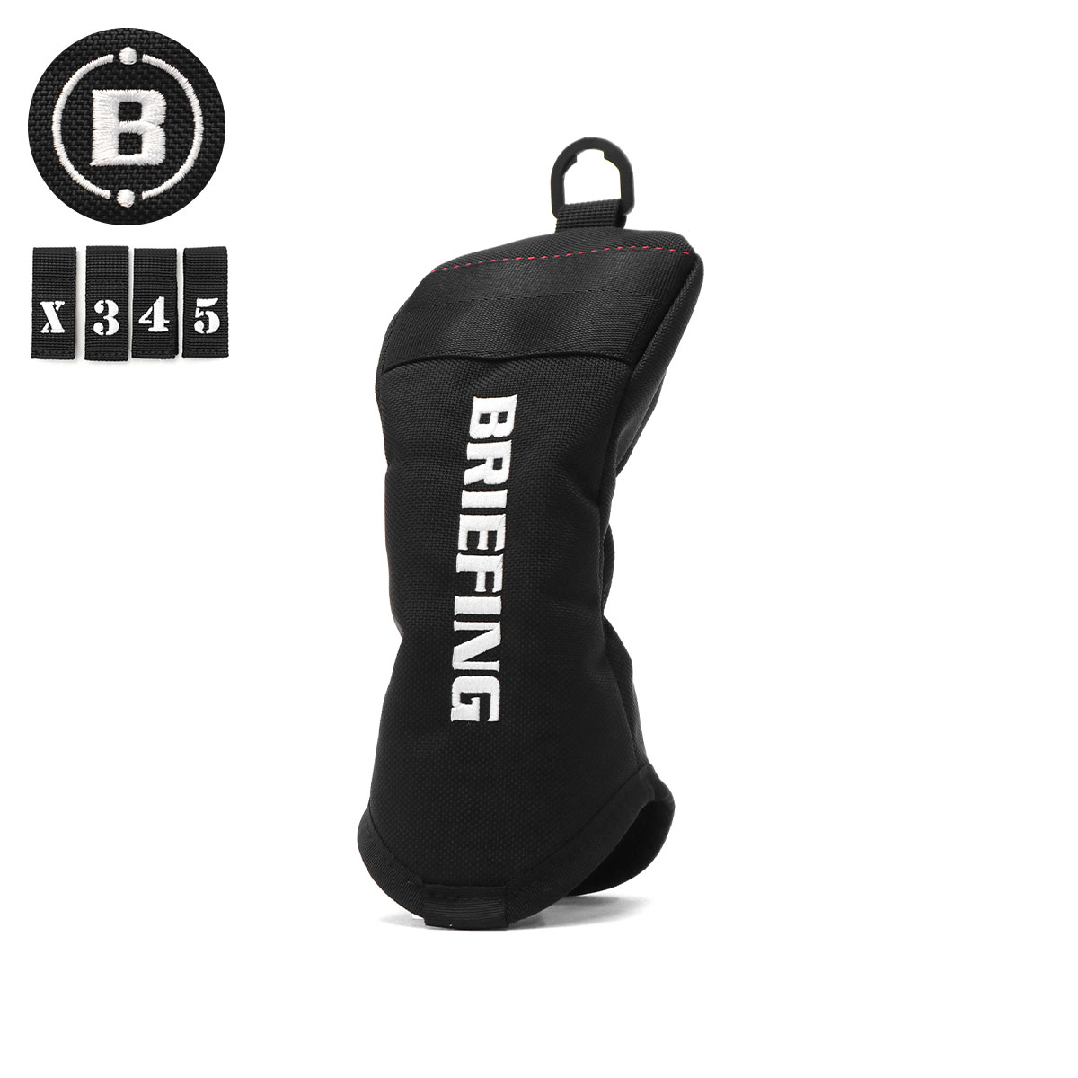 BRIEFING - ブリーフィング　ユーティリティ用ヘッドカバー(番手替付き) BRIEFING GOLF 最大33%☆7/30まで 日本正規品 ブリーフィング