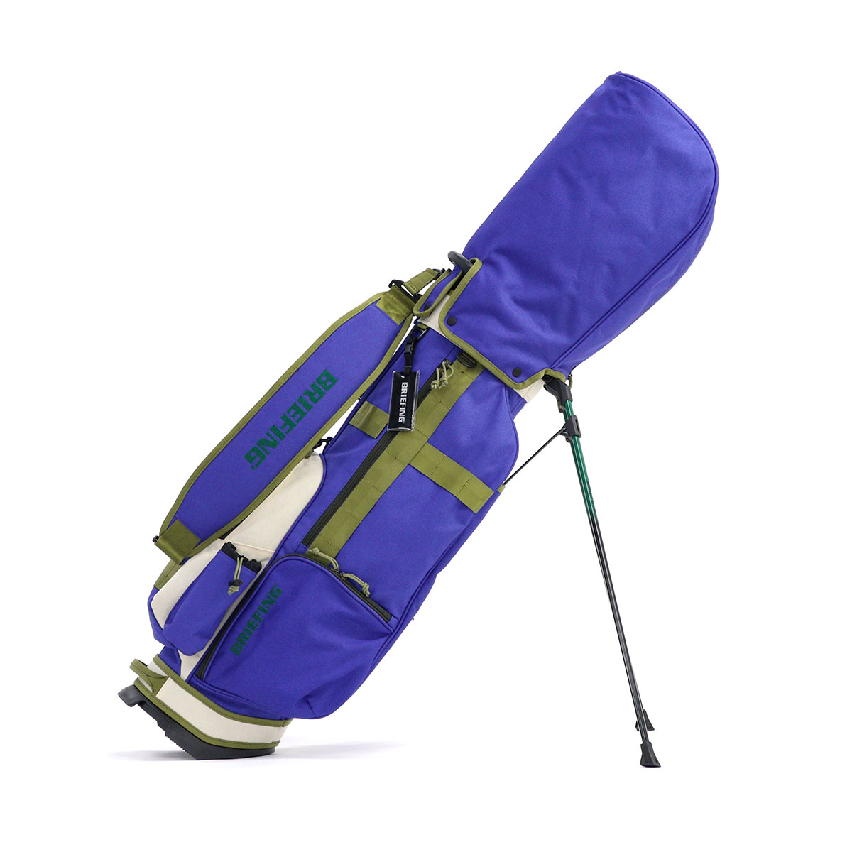 ブリーフィング ゴルフ カート式 キャディバッグ 5分割 ネイビー 8.5型 BRIEFING GOLF 最大51%☆土日限定 日本正規品 ブリーフィング