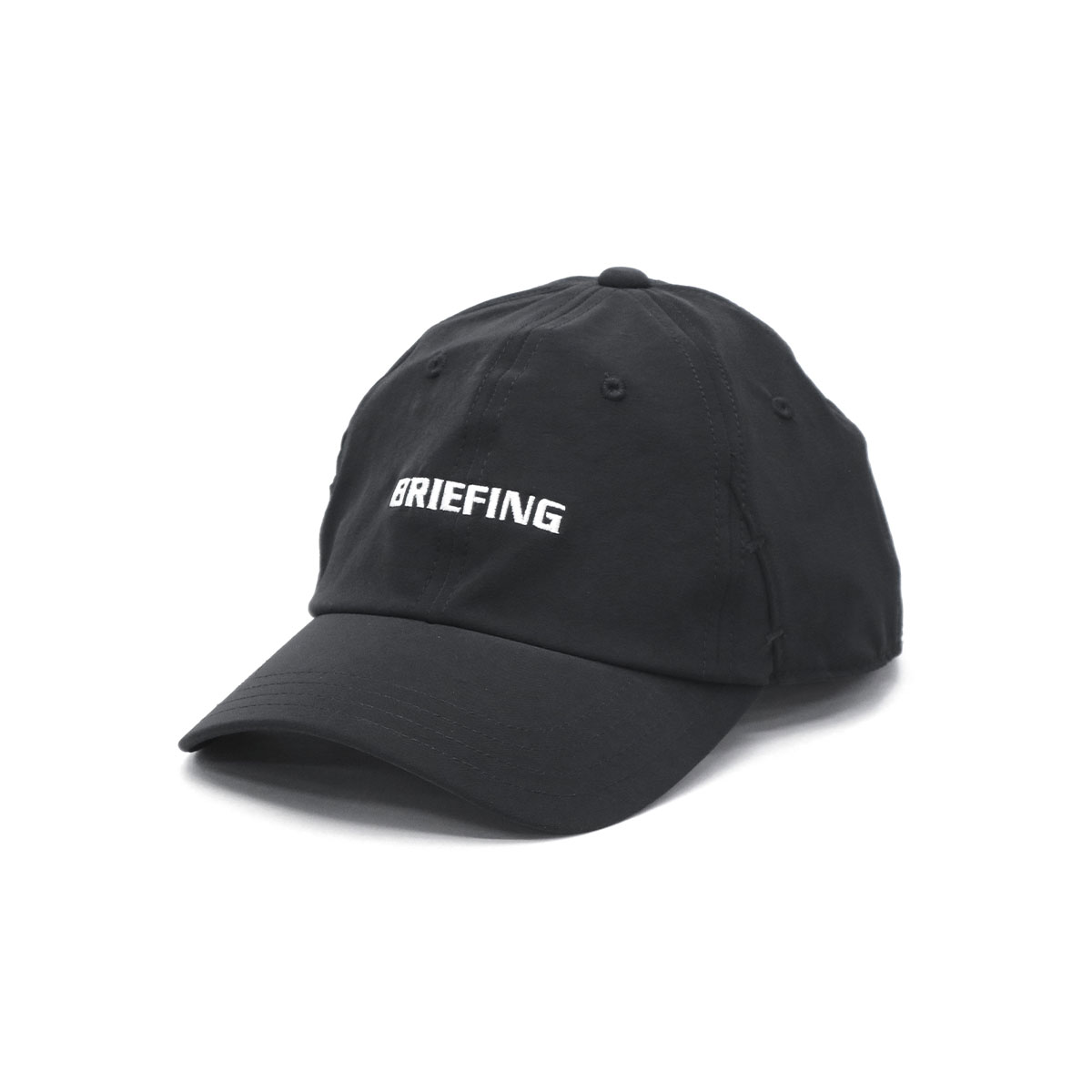 BRIEFING ブラック ゴルフキャップ BRIEFING GOLF - BACK VERTICAL LOGO CAP PRO | キャップ