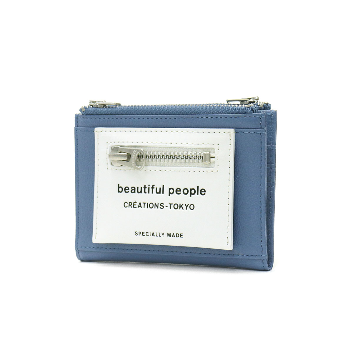 最大40%☆9/15限定 ビューティフルピープル 二つ折り財布 beautiful people 財布 lining logo pocket  compact wallet 本革 日本製 レディース 1145511948 : bpp00039 : ギャレリア Bag&Luggage - 通販  - Yahoo!ショッピング