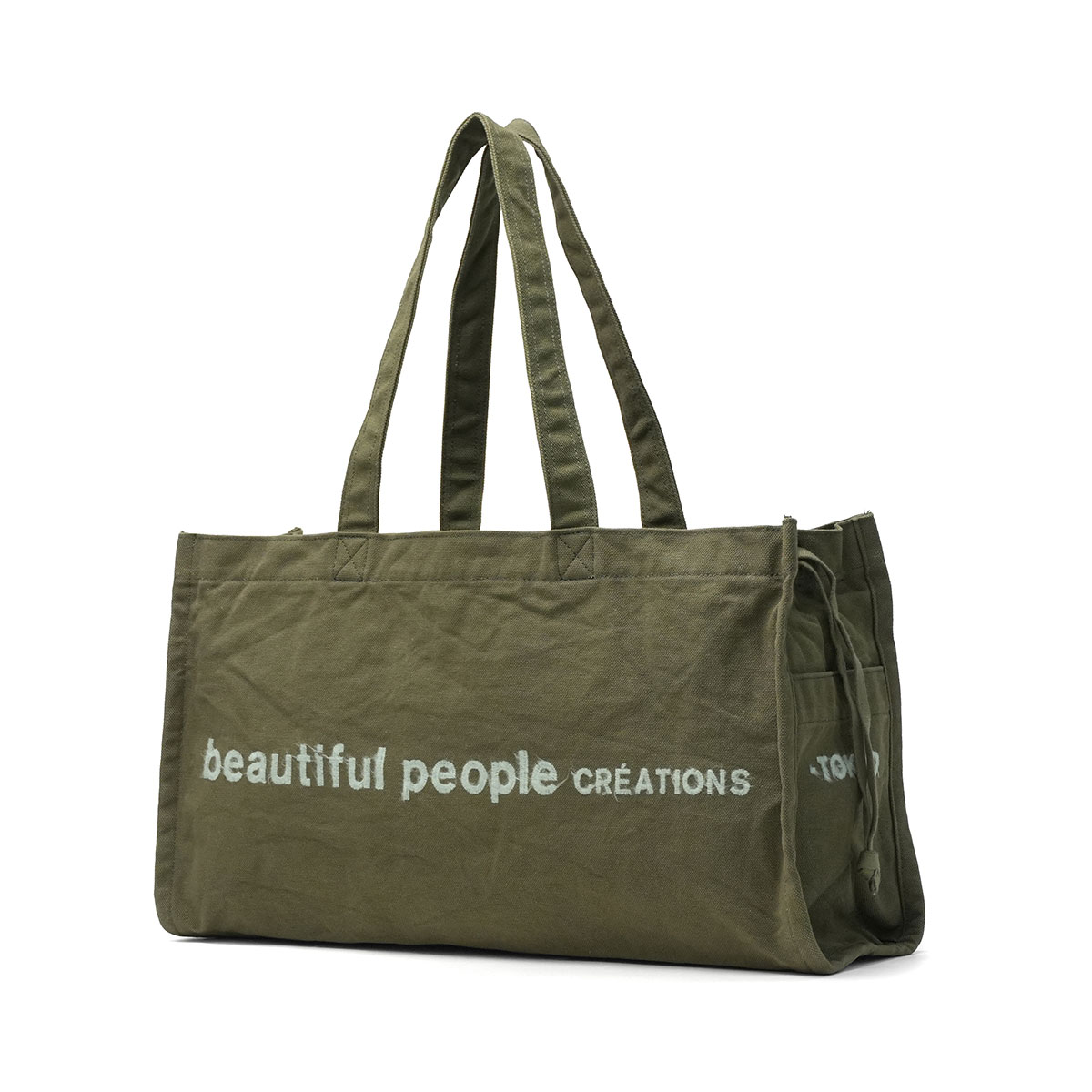 beautiful people ビューティフルピープル トートバッグ 大きい 日本製 