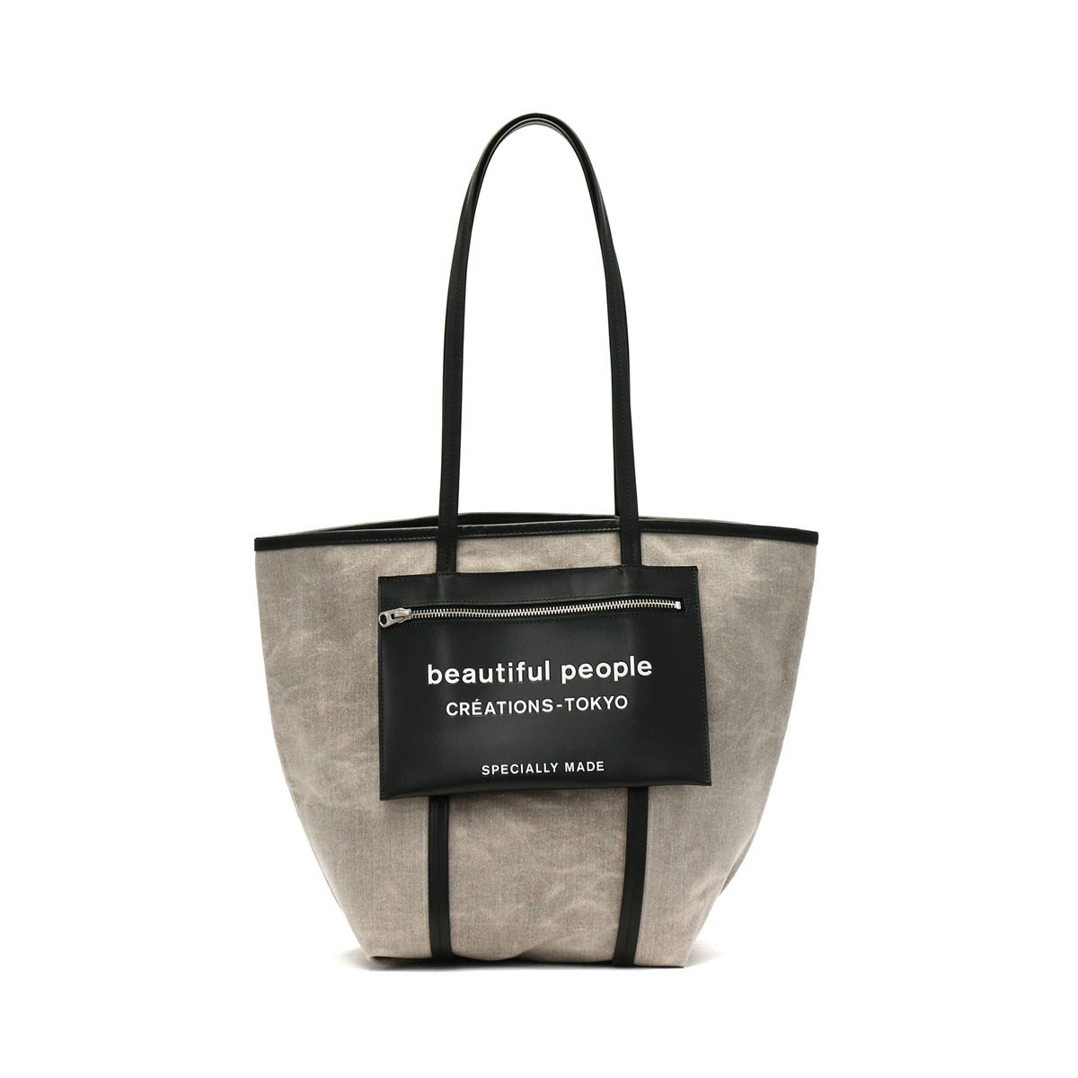 ビューティフルピープル バッグ Beautiful People Lining Logo Pocket Linen Tote Bag トートバッグ 麻 ブランド レディース ギャレリア Bag Luggage 通販 Paypayモール