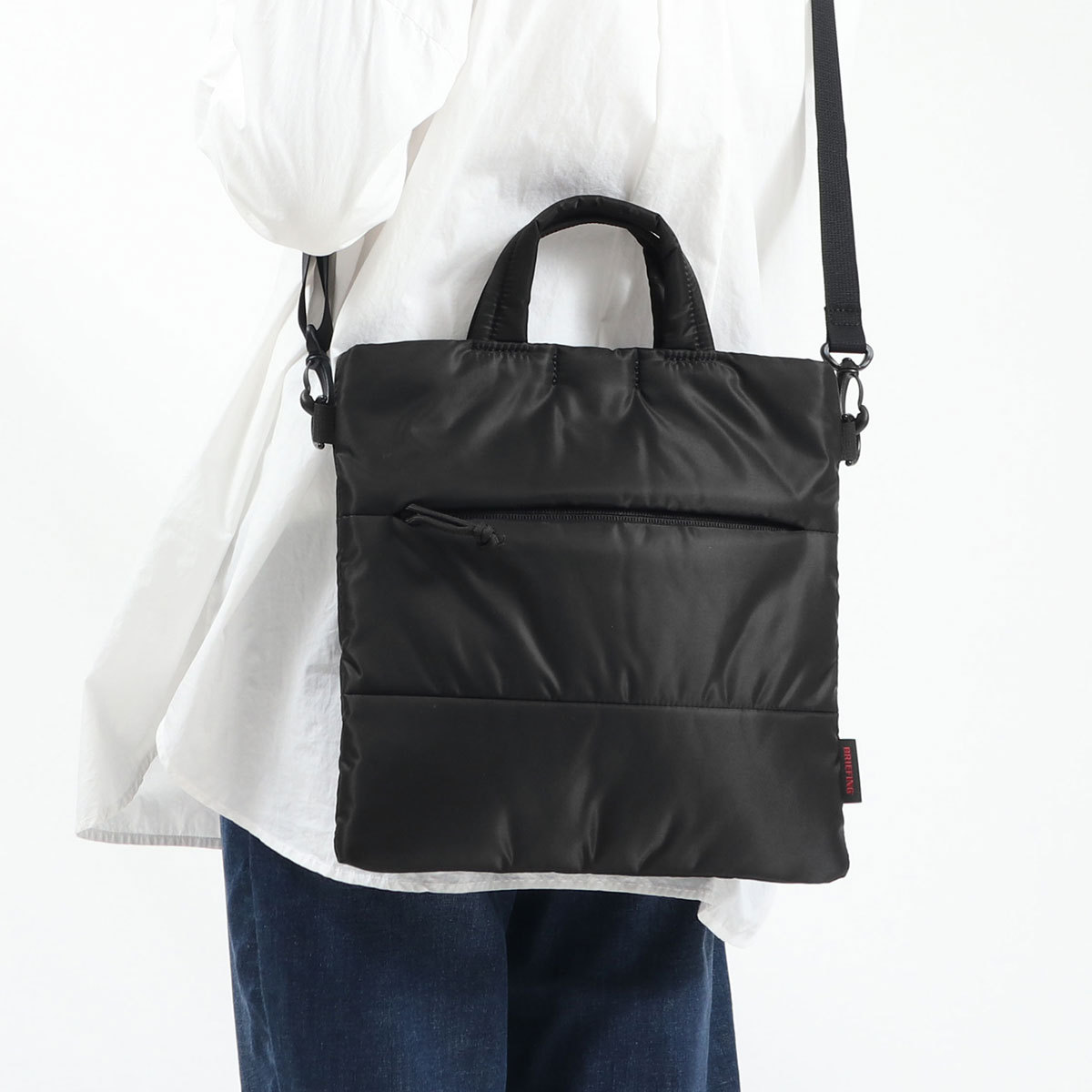 最大44%★3/10限定 日本正規品 ブリーフィング 2WAYトートバッグ BRIEFING CROSSCUT 2WAY TOTE S トート  ショルダーバッグ 0.8L 日本製 レディース BRL213T22