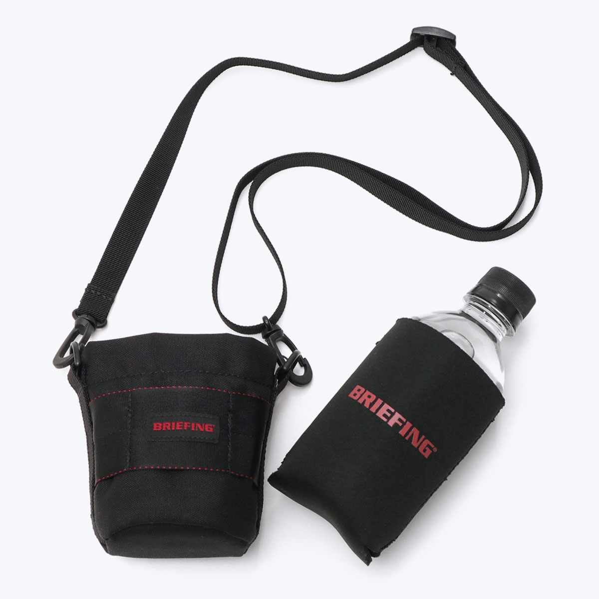 最大41%★2/29限定 日本正規品 ブリーフィング ボトルホルダー BRIEFING OUTDOOR EQUIPMENT NECK DRINK  HOLDER ドリンクホルダー 缶 ショルダー BRA223A17