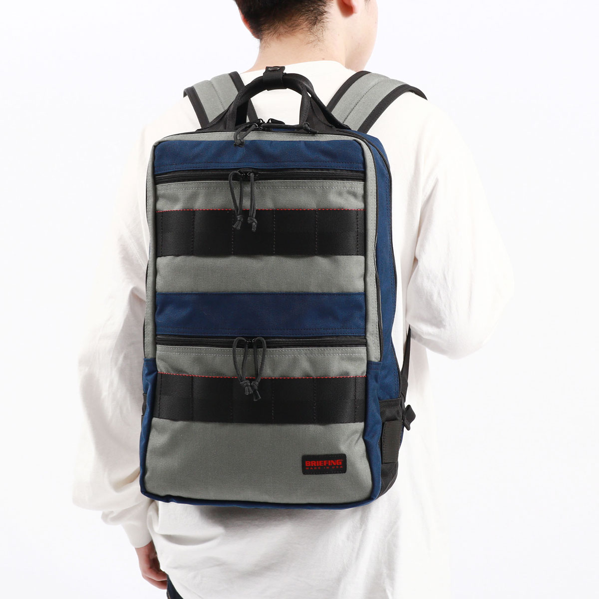 最大41%★12/8限定 日本正規品 ブリーフィング リュック BRIEFING MADE IN USA SQ PACK MULTI COLOR  リュックサック 25周年 限定 A4 B4 16L メンズ BRA231P51