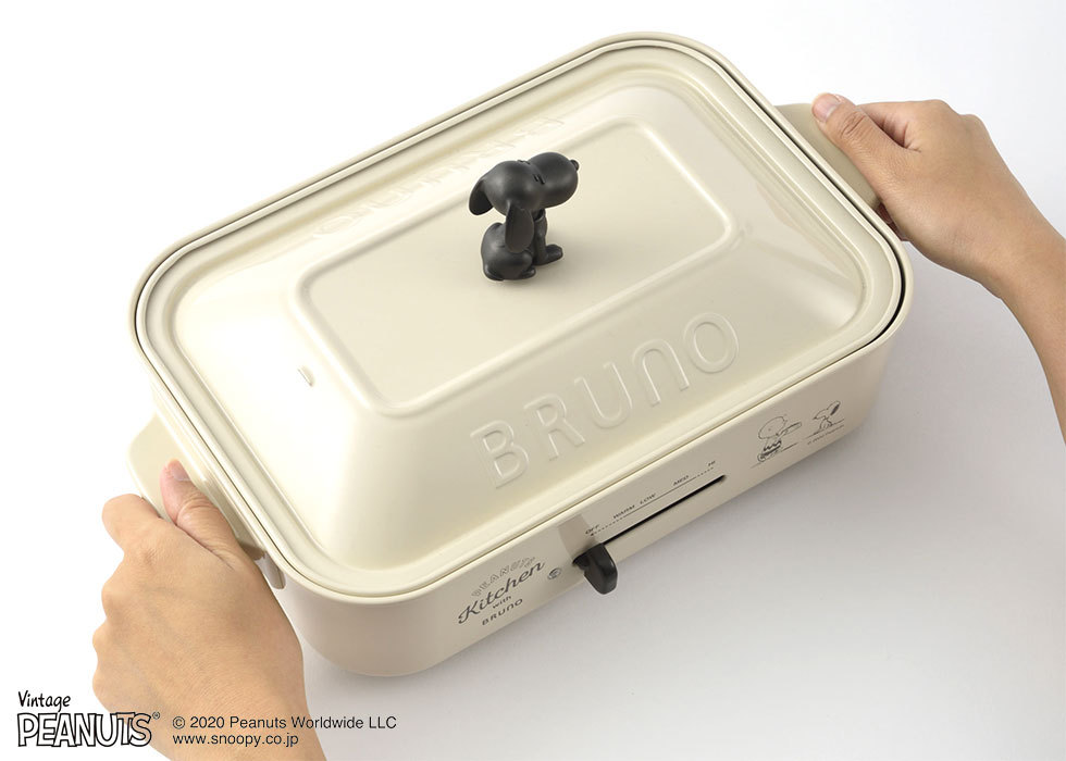 BRUNO 正規取扱店 ブルーノ ホットプレート スヌーピー BRUNO 正規取扱店 ブルーノ ホットプレート スヌーピー