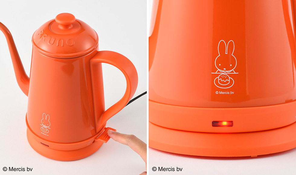 上品 9 4迄 最大 獲得 正規取扱店 ブルーノ ミッフィー ケトル Bruno Miffy ステンレスデイリーケトル 電気ケトル 1 0l 電気 キッチン おしゃれ Boe072 豊富な品