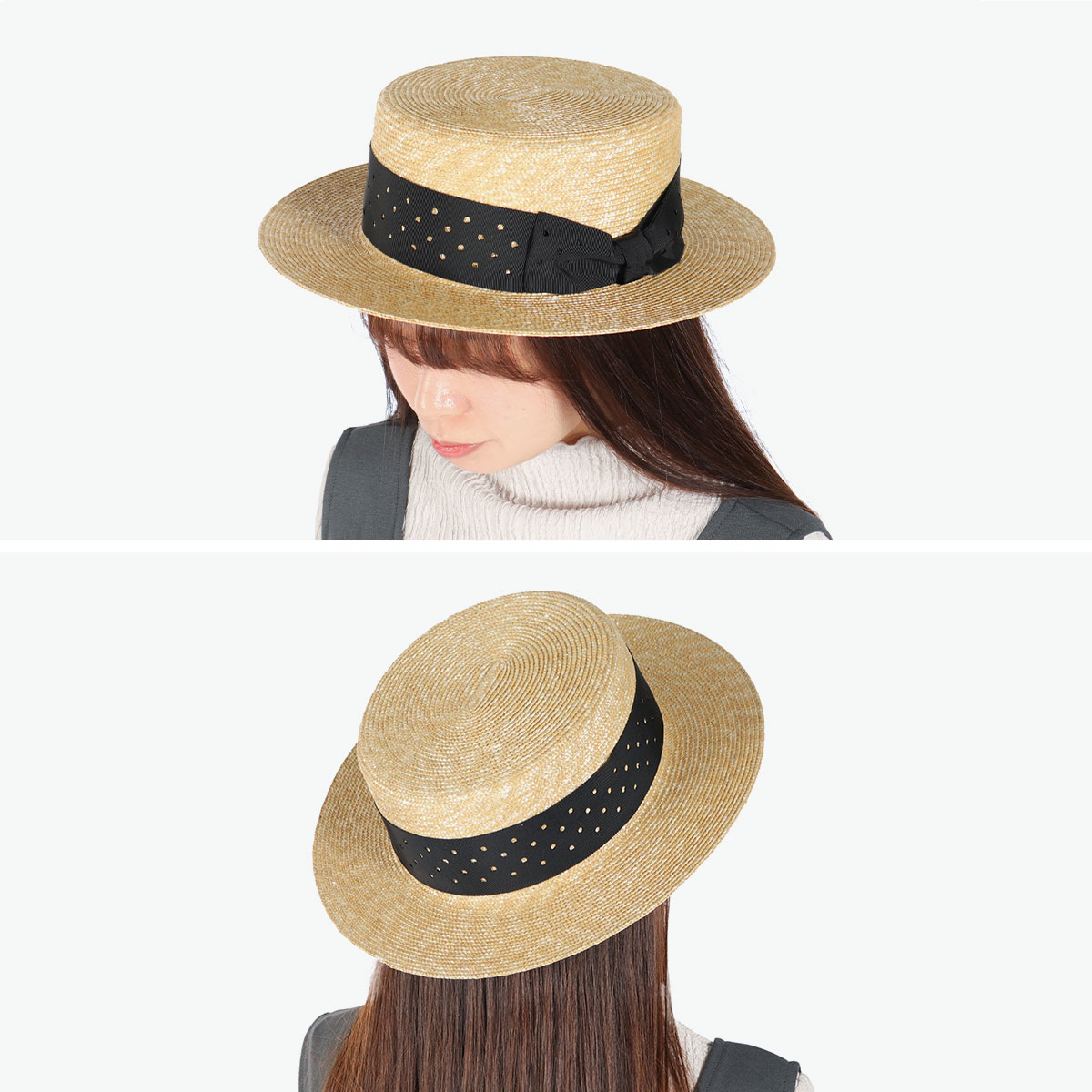 CA4LA ANNE   麦わら帽子　６０cm CA4LA ANNE 麦わら帽子 60cm