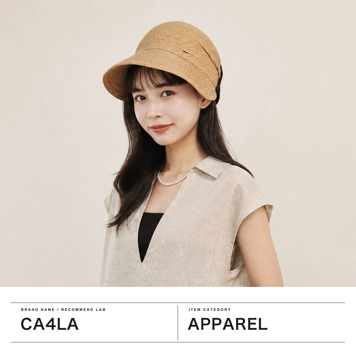 CA4LA（カシラ） 最大50%☆9/22迄 キャスケット 帽子 レディース 夏用