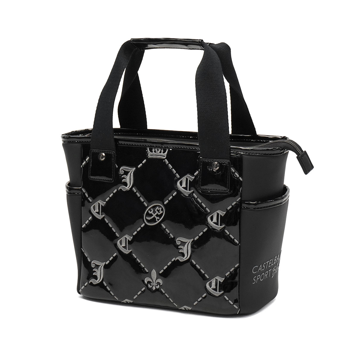 CASTELBAJAC カステルバジャックモノグラムエナメルカートバッグ　ゴルフ CASTELBAJAC SPORT 最大51%☆7/3限定 カステルバジャック スポーツ