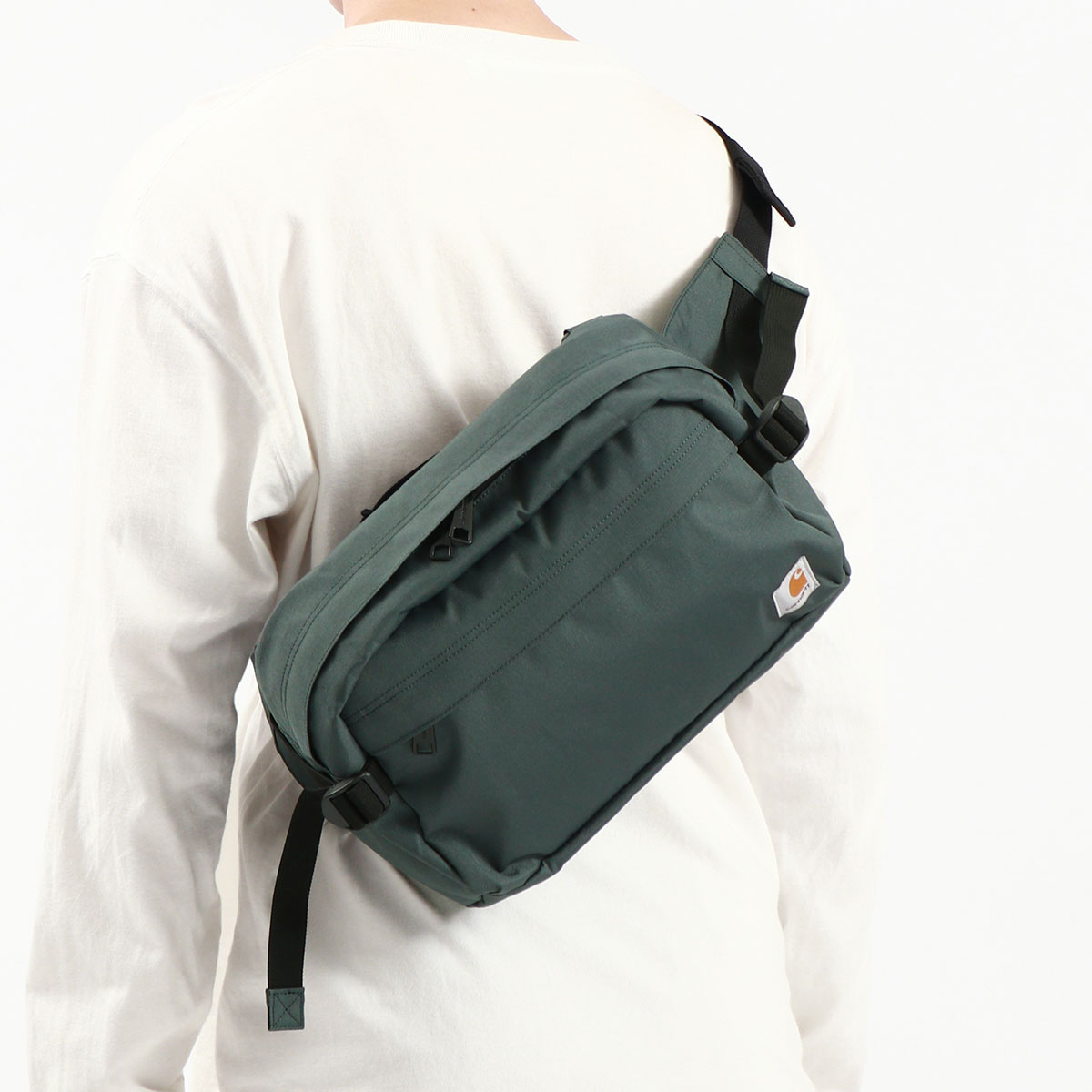 最大39%★5/1限定 日本正規品 カーハート ボディバッグ Carhartt WIP VERNON SHOULDER BAG 2WAY  ショルダーバッグ B5 軽量 撥水 メンズ レディース I030086