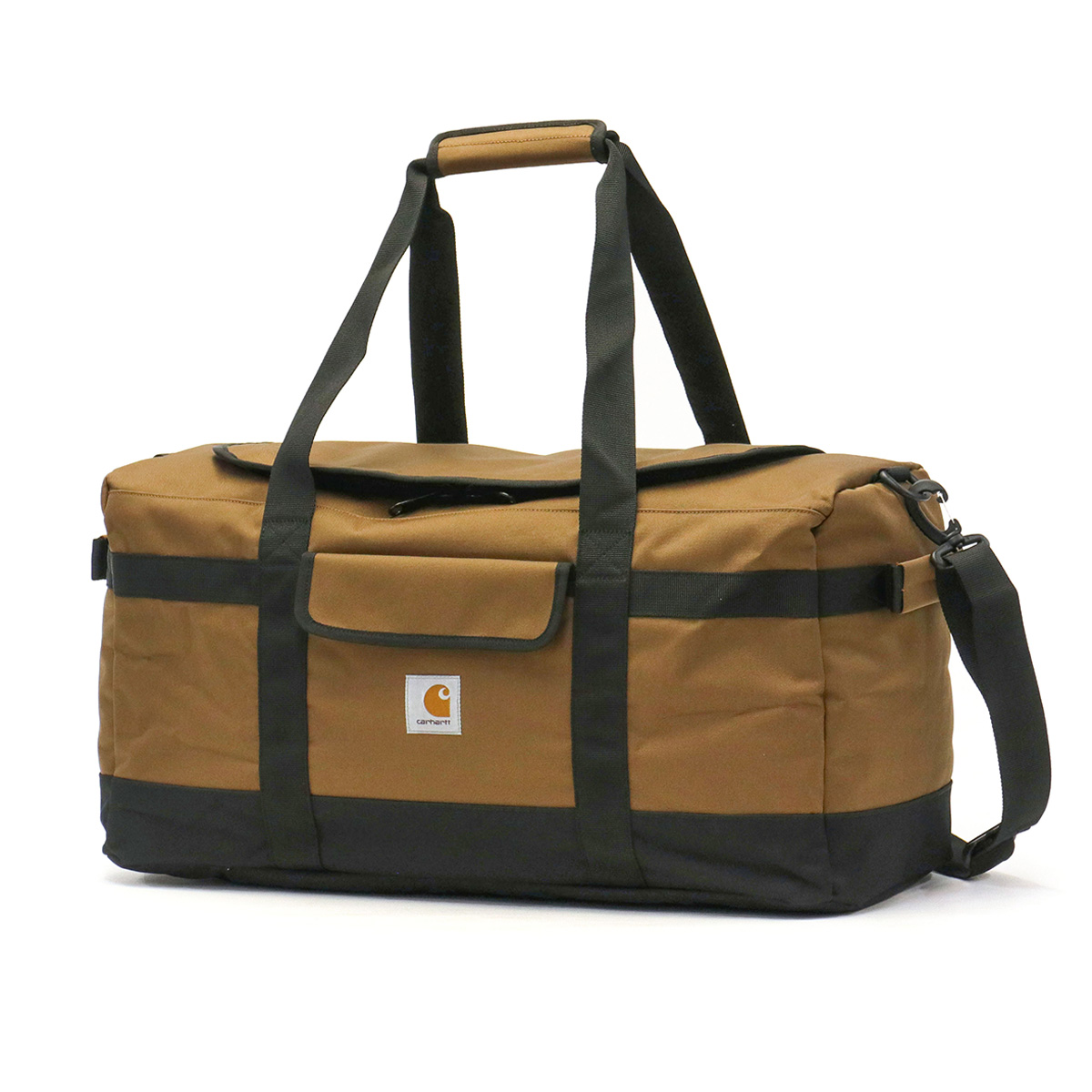 最大28%★10/13限定 日本正規品 カーハート ボストンバッグ Carhartt WIP JACK DUFFLE BAG ダッフルバッグ 2WAY  手持ち 肩掛け ショルダー 撥水 リサイクル