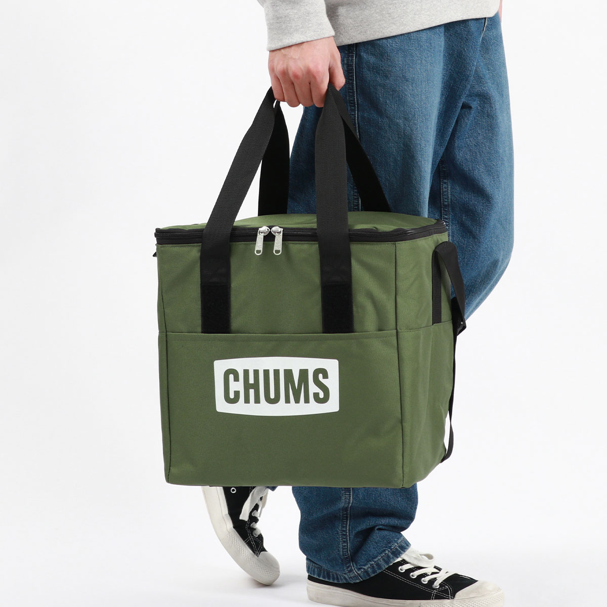 最大36%★4/9限定 日本正規品 チャムス クーラーバッグ CHUMS Logo Soft Cooler Bag チャムスロゴソフトクーラーバッグ  保冷バッグ 折りたたみ 軽量 CH60-3369