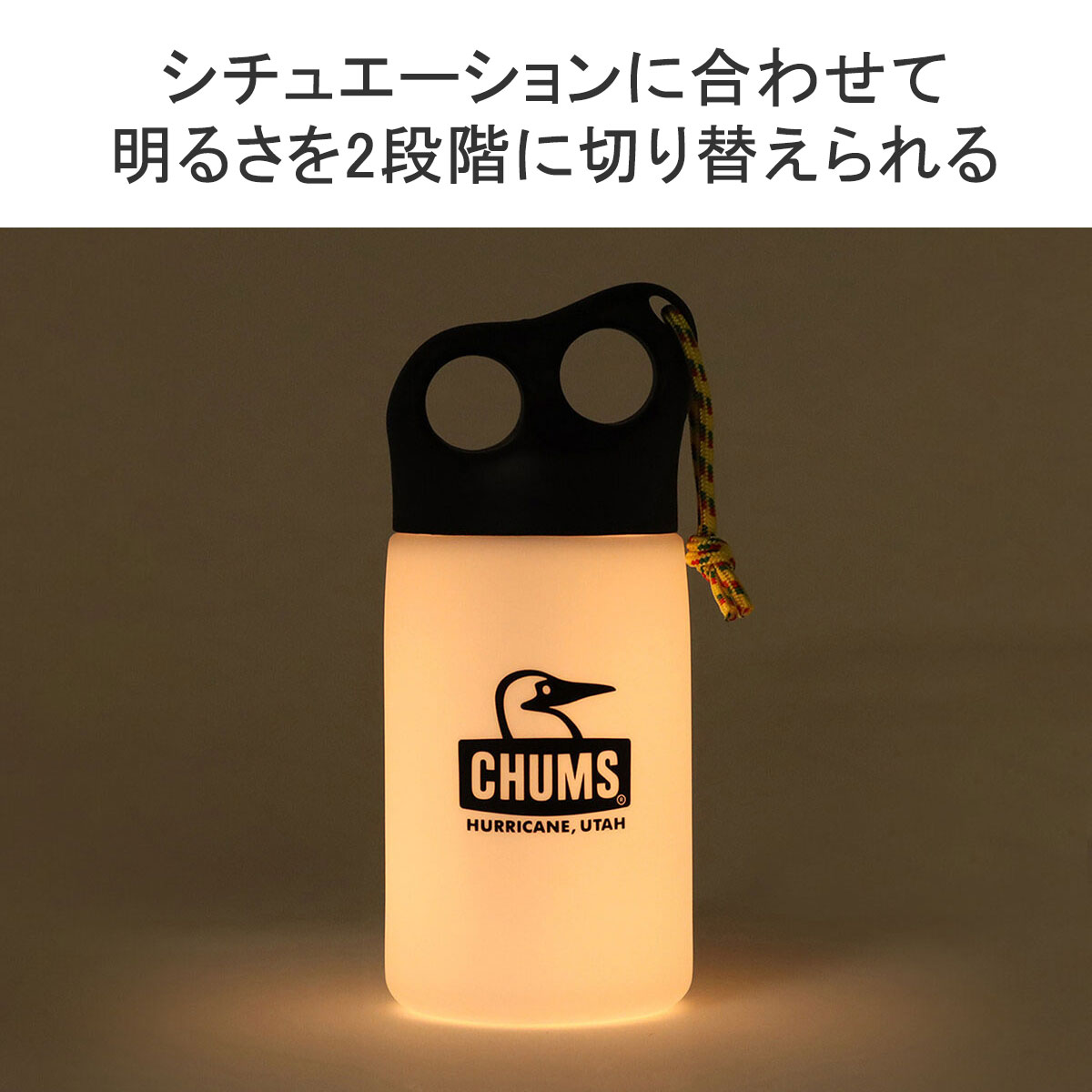 ライト・ランタン CHUMS Camper Bottle LED Light CHUMS チャムス Camper Bottle LED Light キャンパーボトルLED