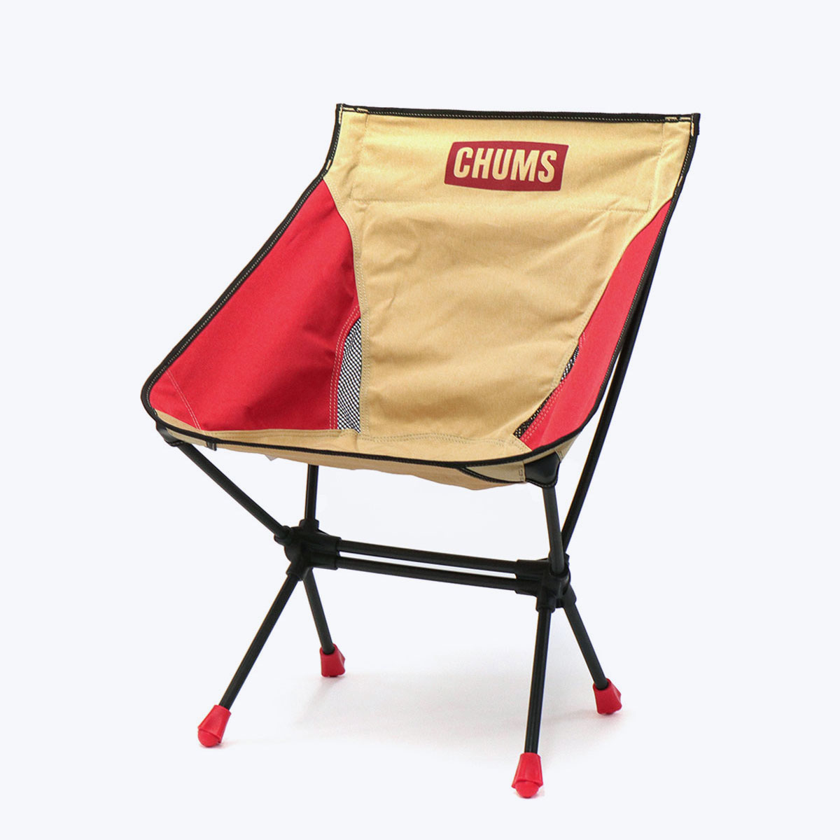 最大40%★4/21限定 日本正規品 チャムス 椅子 CHUMS コンパクトチェアブービーフットロー 小さめ 組み立て式 軽量 パッカブル メンズ  レディース CH62-1772