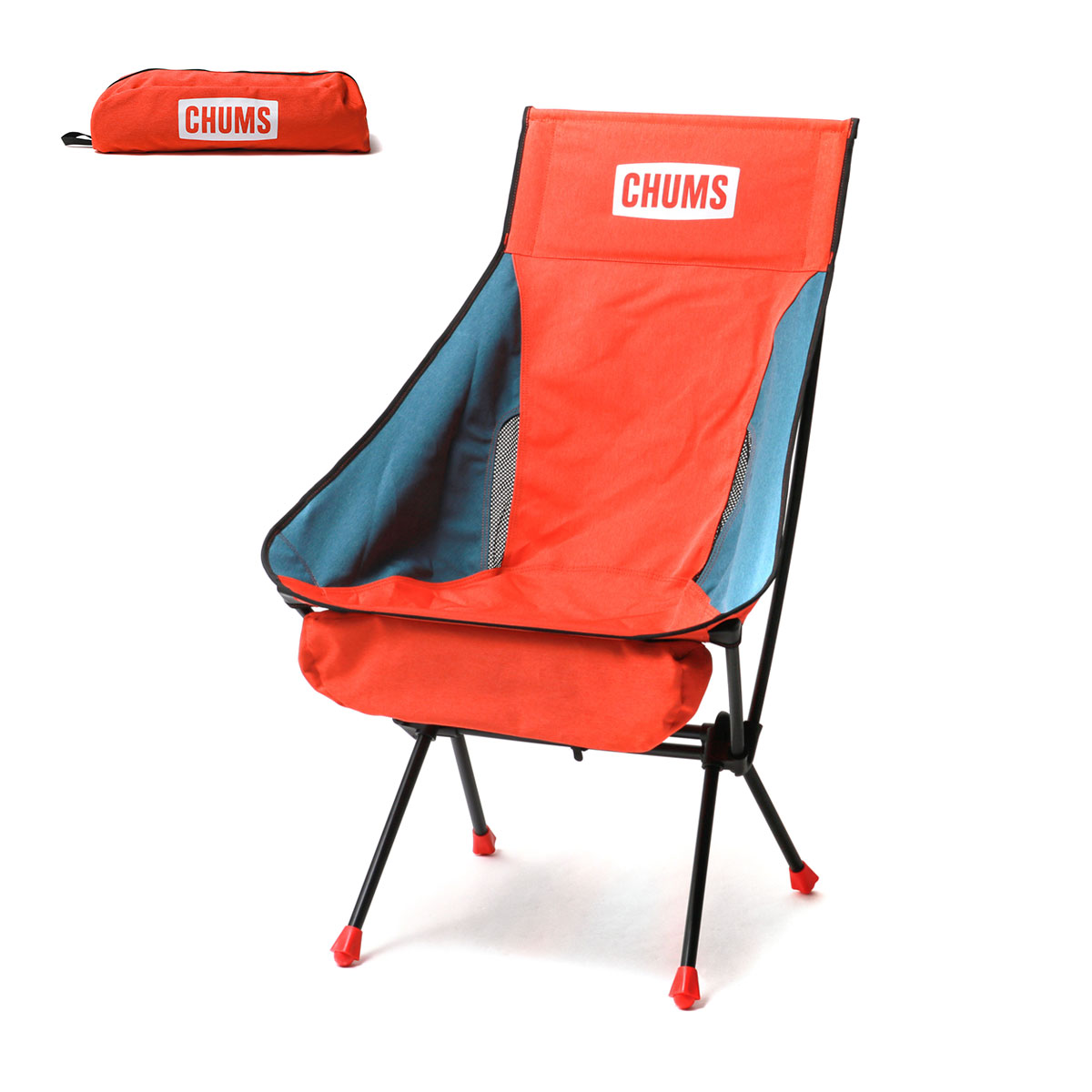 チャムス 椅子 CHUMS コンパクトチェアブービーフットハイ Compact Chair Booby Foot High 軽量 折りたたみ メンズ  レディース CH62-1800