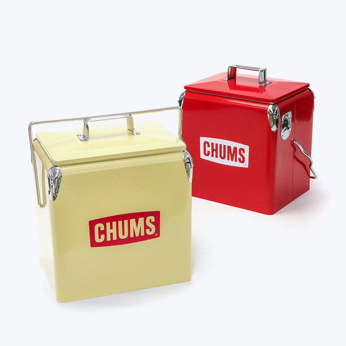 日本正規品 チャムス クーラーボックス CHUMS Steel Cooler Box 