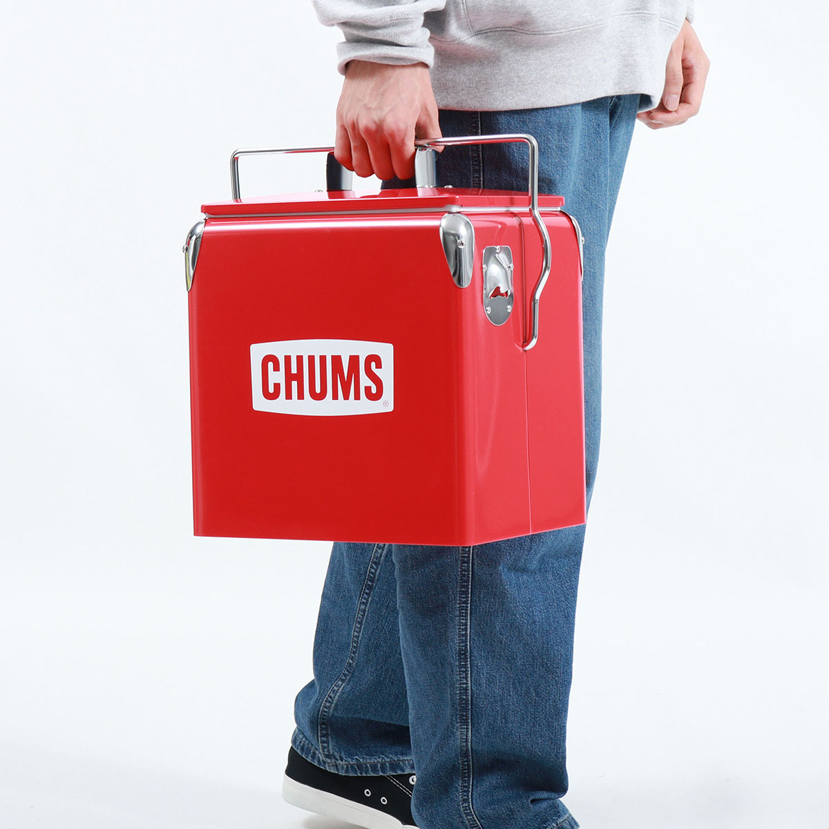 日本正規品 チャムス クーラーボックス CHUMS Steel Cooler Box 12L