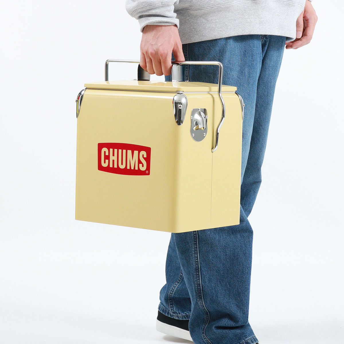 日本正規品 チャムス クーラーボックス CHUMS Steel Cooler Box 12L