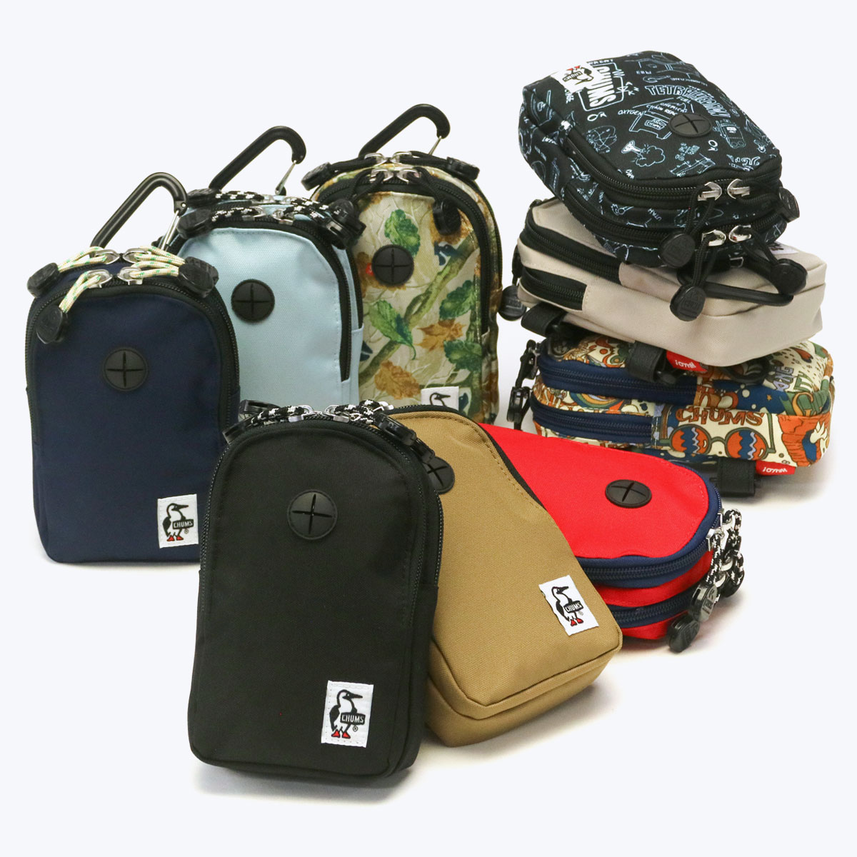 Chimaki チマキ 花柄ポーチ日本製 - メルカリ