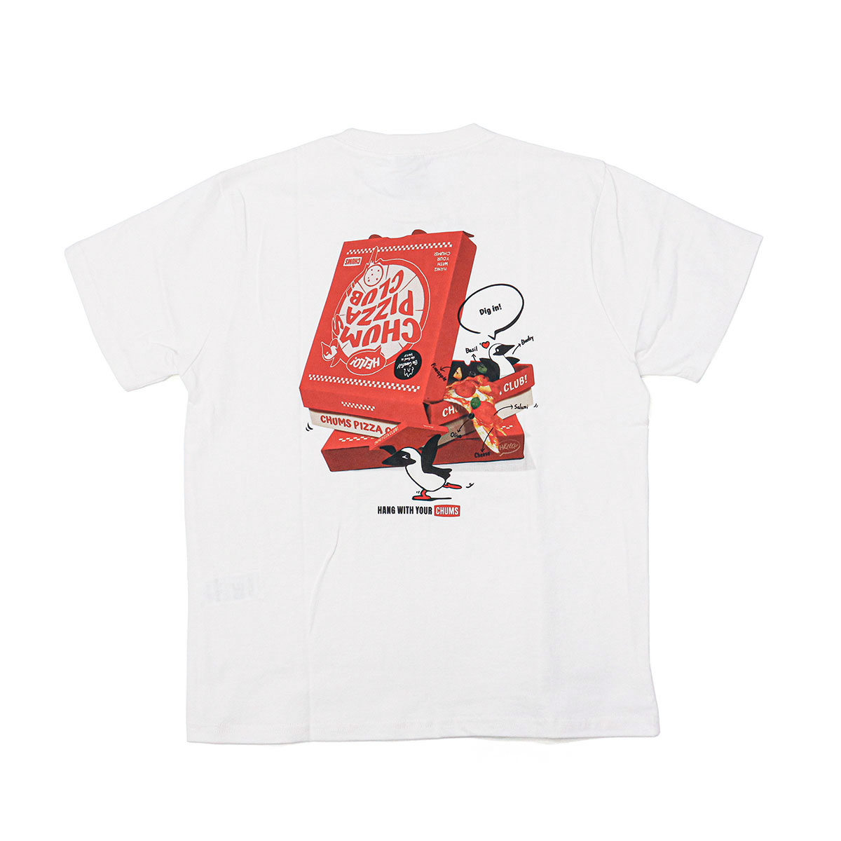 CHUMS 最大46%☆9/14迄 日本正規品 チャムス Tシャツ メンズ