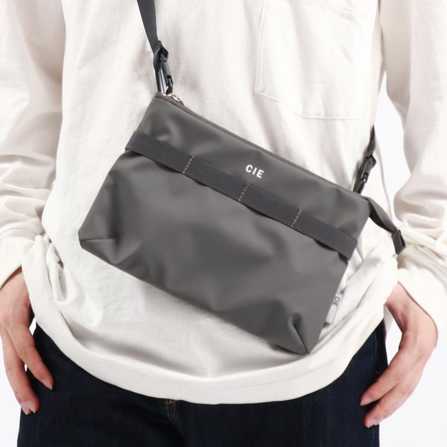 最大41%★4/29限定 シー ショルダーバッグ CIE GRID3 MINI SHOULDER BAG サコッシュ バッグ ショルダーポーチ 斜めがけ 軽量 小さめ メンズ レディース 032052｜galleria-onlineshop｜03