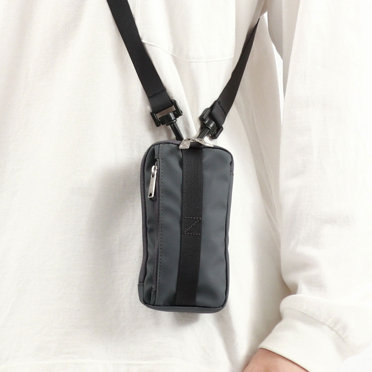 CIE ショルダーバッグ　ポーチ　2点セット シー CIE ショルダーバッグ VARIOUS SHOULDER 021824 1.ブラック