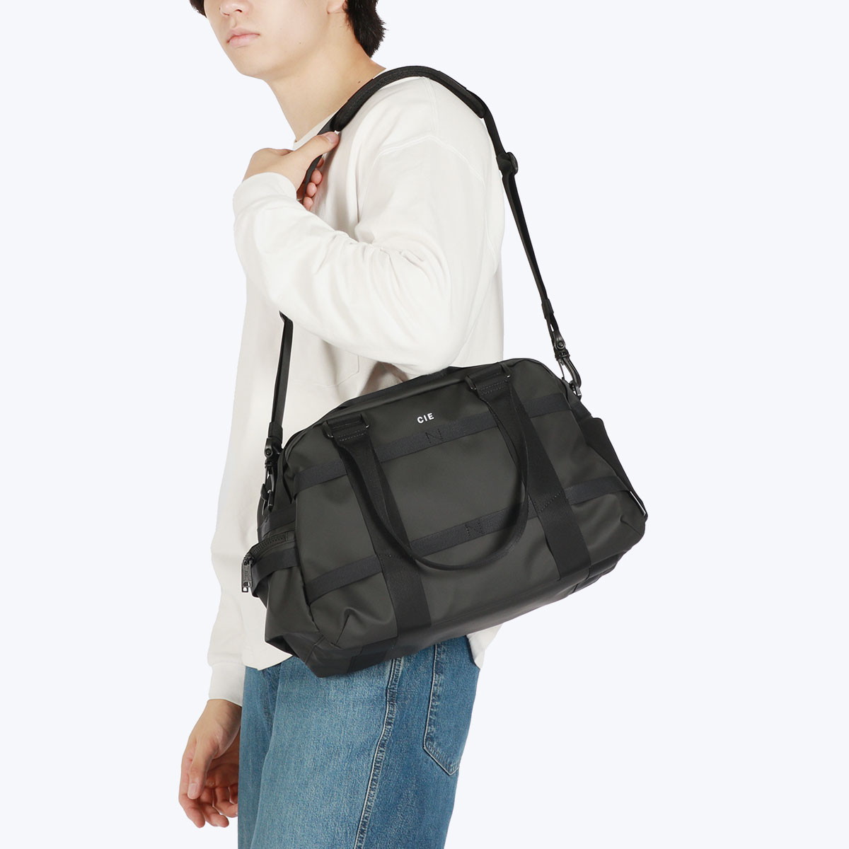 CIE 最大36%☆4/22まで ボストンバッグ メンズ レディース シー