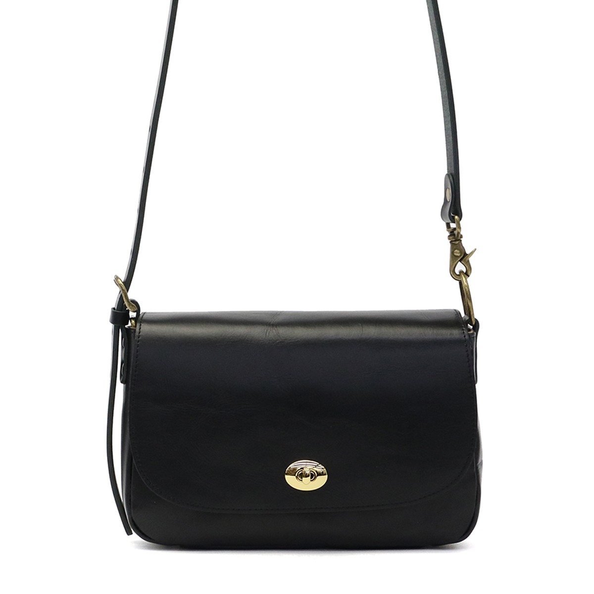 CLEDRAN BLOU　牛革　ショルダーバッグ　ブラック　CL-2867 CLEDRAN 最大51%☆8/24限定 クレドラン ショルダーバッグ BLOU