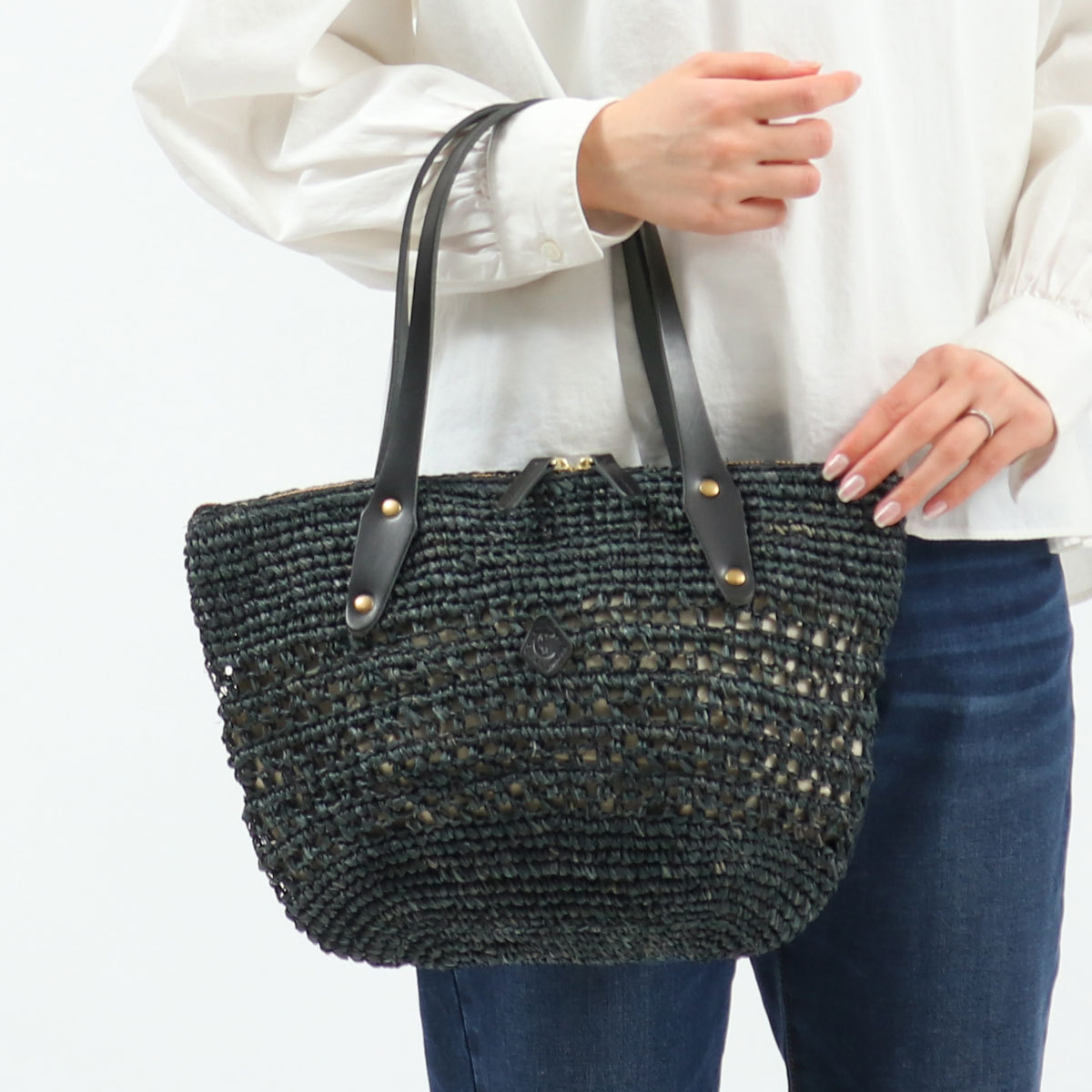 CLEDRAN•クレドラン•カゴバッグ•ハンドバッグ•トートバッグ•レザー クレドラン CLEDRAN クレドラン かごバッグ CLEDRAN HAND＆WORKS